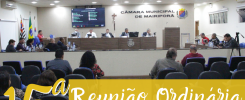 15ª Reunião Ordinária de 2022 - Câmara Municipal de Mairiporã