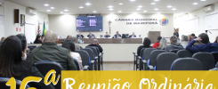 16ª Reunião Ordinária de 2022 - Câmara de Mairiporã